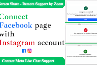 connect instagram with the facebook page