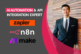 do integration or automation workflows make,zapier, n8n,ai chatbot calling agent