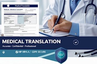 professionally translate clinical, pharmaceutical, or medical documents