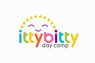 design amazing colorful logo for kids program