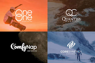 create modern minimalist professional business logo design