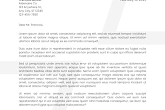 write a professional and personalized cover letter