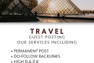 publish travel guest posts on high authority websites