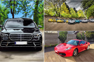 create digital illustration of your car or vehicle