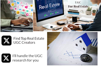 research ugc strategies and find tiktok creators for your real estate brand