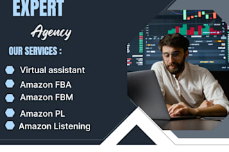 amazon fba,amazon store,virtual assistant,amazon PPC,amazon fbm,amazon pl,VA