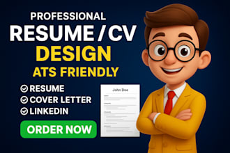 design professional ats resume and CV