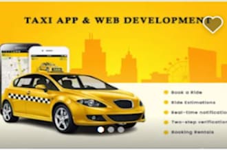 develop taxi booking app like uber clone with driver and user panel