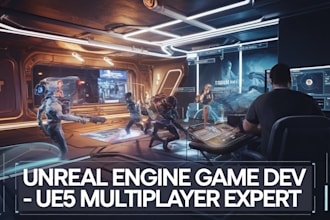 unreal engine game development, 3d multiplayer game in unreal engine 5, ue5 game