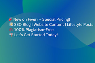 create unique and audience focused content
