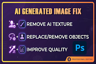 fix and improve your ai generated images, posters, book and album covers, flyers