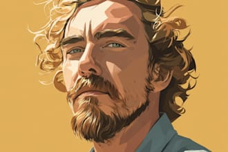 do a vector portrait for you