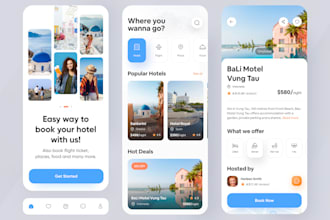 develop hotel booking,vacation rental website and app like airbnb clone