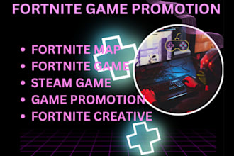 do steam game promotion, fortnite game, app promotion
