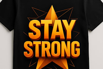 design modern , minimalist and trendy tshirt design