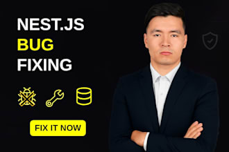 fix nestjs backend bugs, API errors, and performance issues