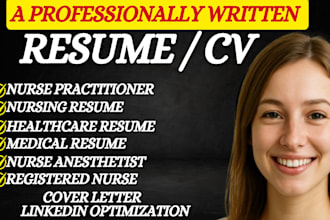 write medical resume healthcare nursing pharmacy nurse practitioner resume