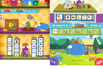 create kids game art assets