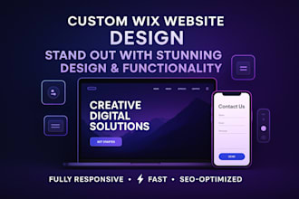design a wix website, wix website design, wix website redesign wix studio design
