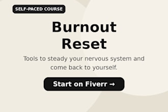 guide you from burnout to clarity and purpose