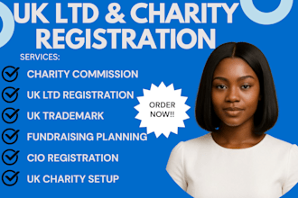 register your UK charity with the charity commission professionally