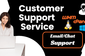 handle email replies, live chat, and ticket support professionally