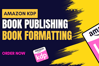 format, publish your amazon kindle paperback manuscript and publish on amazon