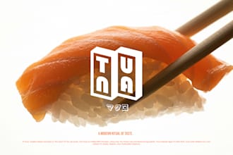 design a bespoke minimal logo that stands out