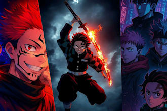 design and write an epic anime script for your manga,webcomic,or animated series