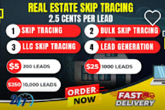 do research for llc owners name and contact info