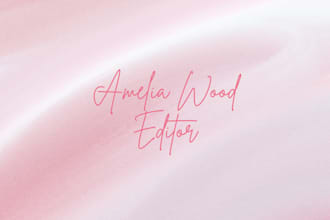proofread and line edit your novel