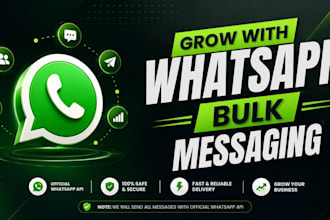 send whatsapp bulk messages and promotion via whatsapp API