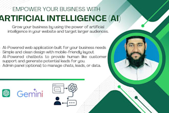 develop custom ai chatbots and web apps using gpt and nlp