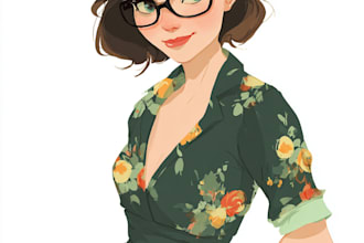 pin up girl and pin up girl illustration