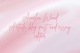 edit your blog post or essay