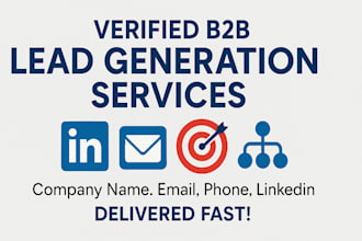 generate targeted leads for your business with verified contact info