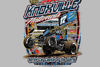 design high quality racing t shirt logo for your business