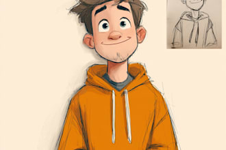 draw anything as a cartoon or cartoon character