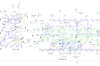 convert your 2d pdfs or sketches into revit mep models
