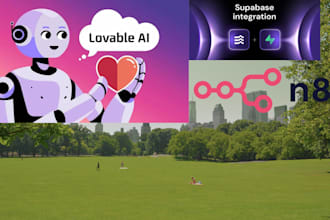 l build lovable ai apps, supabase web apps, saas apps, and n8n automations