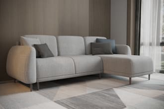 design modern custom sofas with 3d renders  cad files