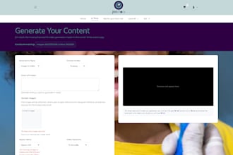 be your full stack website developer