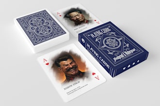 design custom playing cards for poker and games