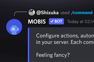 develop an advanced custom discord bot