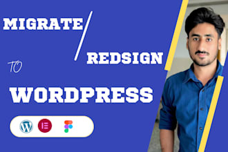redesign or migrate your site to wordpress with precision