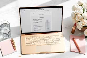 write email for beauty and skincare brands