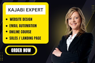 setup kajabi online course, kajabi website design, kajabi
