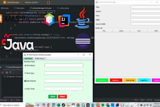 develop custom java desktop or web applications with db, xampp, java swing ,gui