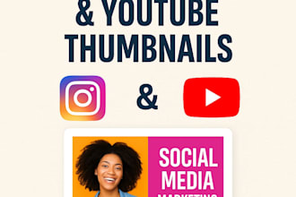 stunning instagram posts and youtube thumbnails using canva