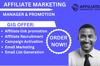 setup profitable affiliate program and be your affiliate manager
